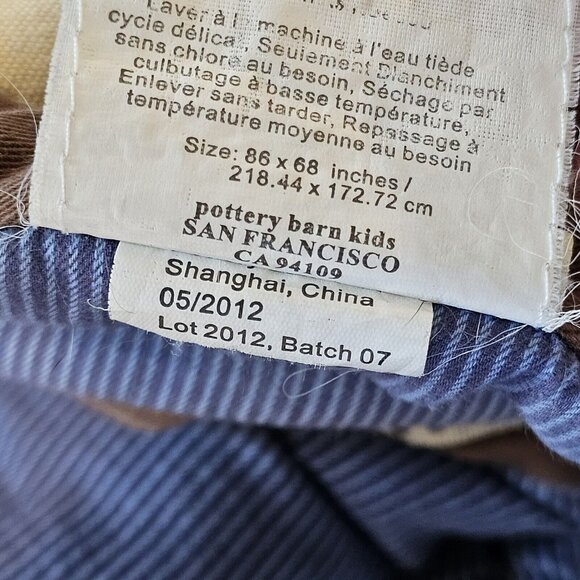 Pottery Barn Star Wars Darth Vader Storm Trooper Twin Quilt Comforter 2012 86x68 - Picture 12 of 13